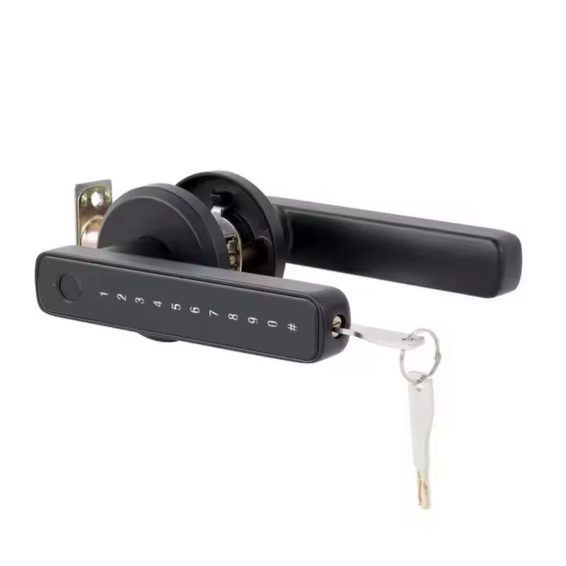 Hifocus APP Remote Control Digital Lock Door Security System Handle Electric Keyless Entry Smart Fingerprint Door Lock for Home