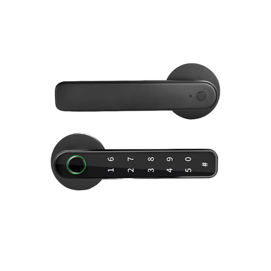Hifocus APP Remote Control Digital Lock Door Security System Handle Electric Keyless Entry Smart Fingerprint Door Lock for Home